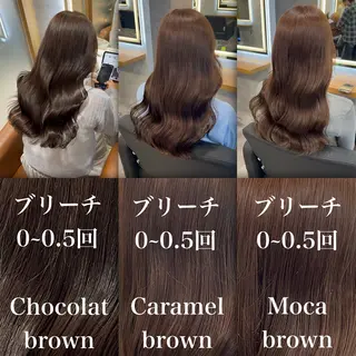 セミロング カラー ヘアアレンジ ブリーチなしの達人 🌈KAITOのヘアスタイル