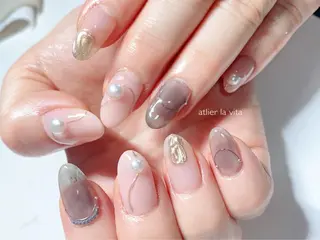 ネイル atelier la vita所属・lavita. mimuraのネイルデザイン