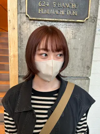 カラー SHICUNE /ミホのヘアスタイル