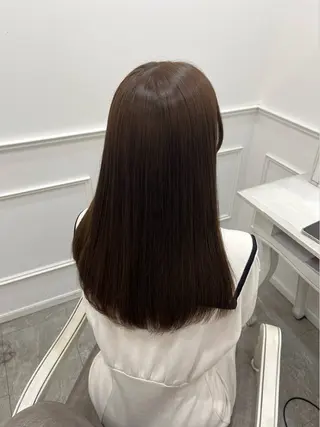 ロング カラー 新井 凪のヘアスタイル