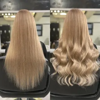 ロング RIN シールエクステのヘアスタイル