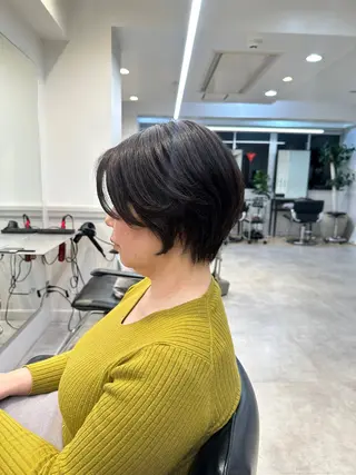 ショート あいこ/ハンサム ショート/銀座🌷のヘアスタイル