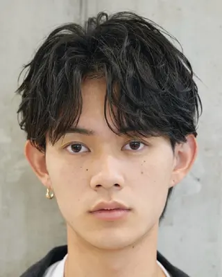 パーマ メンズ 仙台フェザーパーマ/ fifth/遠藤楓雅のヘアスタイル