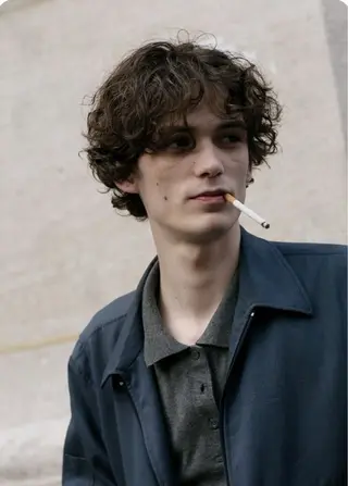 ショート パーマ メンズ 吉田一輝 外国人パーマのヘアスタイル