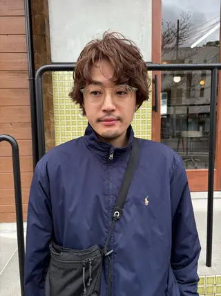 ショート カラー メンズ 五十嵐 雄毅のヘアスタイル