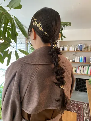 ヘアアレンジ . nanamiのヘアスタイル