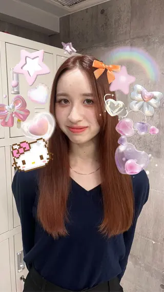 ロング ハイトーン/ゆるふわ 🎨𖥔ׁTOMO♡のヘアスタイル