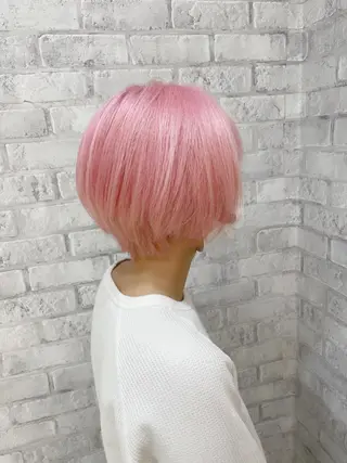 ショート カラー 秋山 幸太のヘアスタイル