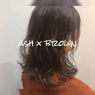 ミディアム カラー 【浜松・豊橋】 ニシモトのヘアスタイル