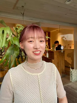 ショート カラー BELLA阿部野 TOMOMIのヘアスタイル