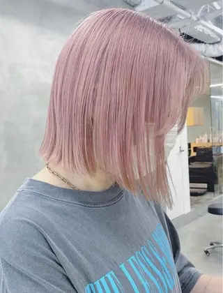 ショート カラー スパイラルパーマ 🌐hina⭐️のヘアスタイル