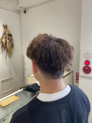 パーマ メンズ 井上 ほのかのヘアスタイル