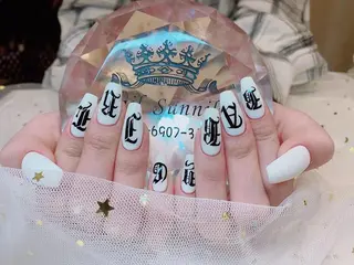 ネイル 長さだし専門店 M2　rikaのネイルデザイン