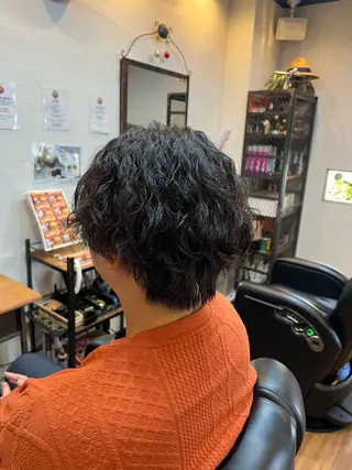 ミディアム ウメダ マサトのヘアスタイル