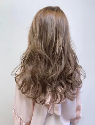 ロング パーマ ユウナ /難波/ 推し活美容師のヘアスタイル