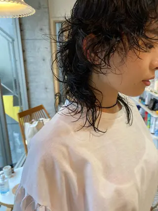 ショート パーマ 🌈圧倒的デザイン力 内井省吾のヘアスタイル