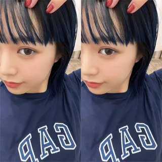 カラー aiko【艶カラー ・ミニモ年内で終了】のヘアスタイル