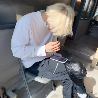 ショート カラー sakoda shunkiのヘアスタイル