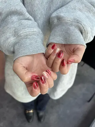 ネイル GRANDE大須 Cecil💜のネイルデザイン