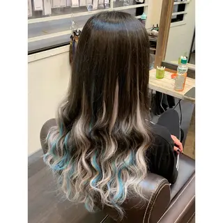 ロング カラー LaLaMoana Rickyのヘアスタイル