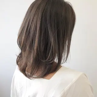 ミディアム fit stand /HIIRAGIのヘアスタイル