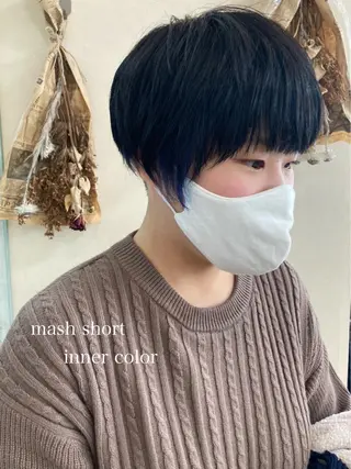 ショート カラー 初めてのショート お任せください✂️のヘアスタイル