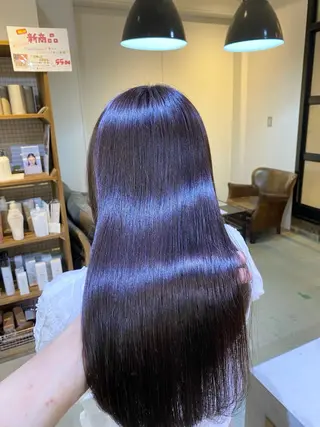 ロング カラー 梅田/髪質改善✨ 透明感カラー💕のヘアスタイル