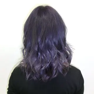 セミロング カラー ハイトーン/ miyu🧚🏻のヘアスタイル