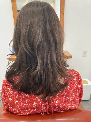 セミロング 髪質改善 松本のヘアスタイル