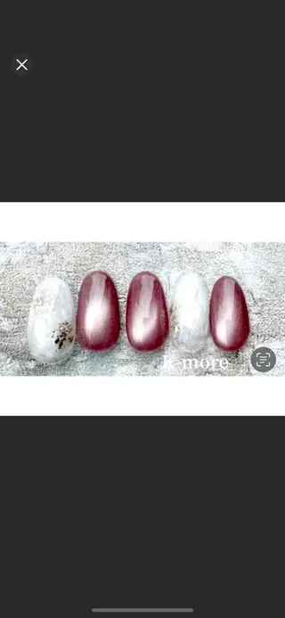 ミディアム K-more（ケーモア）知立店所属・K-more知立店 まなみのネイルデザイン