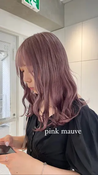 ミディアム カラー ヘアアレンジ topstylist 🖤川辺晴加🖤のヘアスタイル