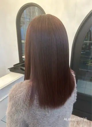 セミロング 透明感カラー🧸艶髪 🫧manamiのヘアスタイル