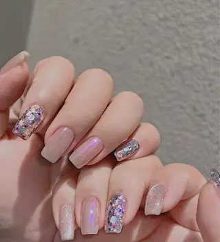 ネイル 神田 ココナッツのネイルデザイン