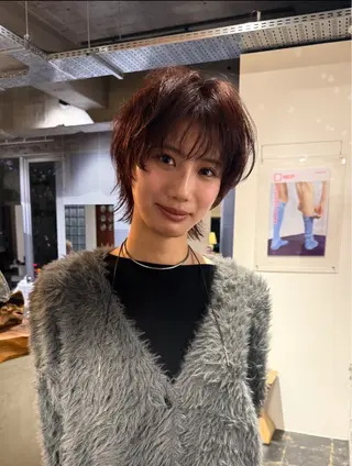 ショート カラー Vibe所属・池田 早希のヘアスタイル