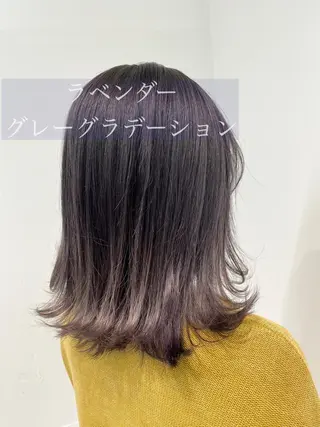 ミディアム カラー 似合わせ専門美容師 なかじまのヘアスタイル