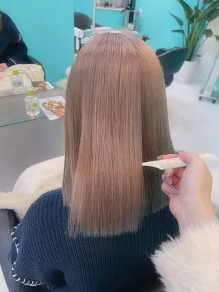 ショート カラー mana/髪質改善/ ヘアセット/パーマのヘアスタイル