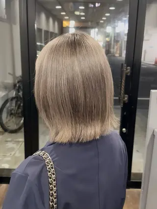 ミディアム カラー _WHITE並木店所属・_WHITE並木店 喜多村天斗のヘアスタイル