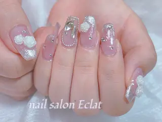 ネイル ネイルサロンエクラ 🫧Shizukaのネイルデザイン