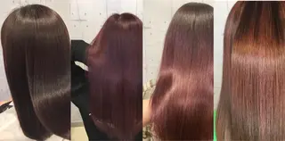 ロング カラー 韓・中華美女ヘア 🇰🇷×🇨🇳のヘアスタイル