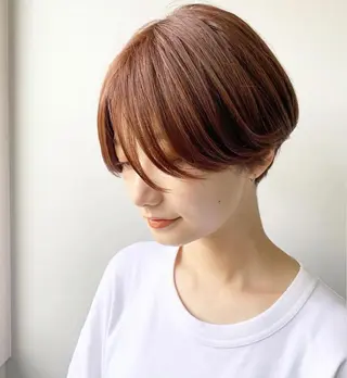ショート 柴田 日菜子のヘアスタイル