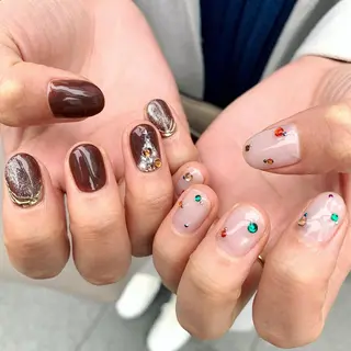 ネイル 山藤 萌永のネイルデザイン