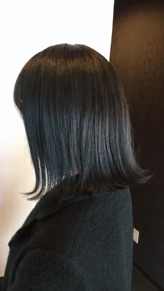 ミディアム カラー 工藤 萌香のヘアスタイル