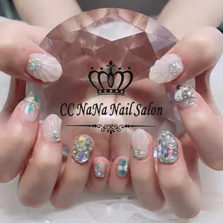 ネイル 💎CC・NaNa 韓国風ネイル🌙Cのネイルデザイン
