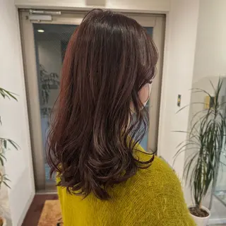 セミロング カラー lelu所属・lelu / 佐々木のヘアスタイル