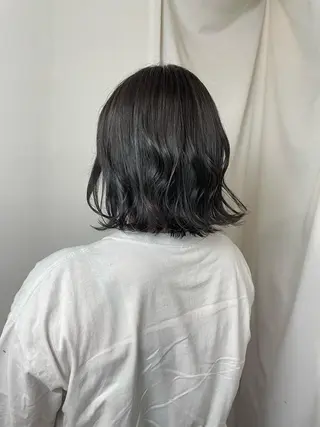 ミディアム カラー Lond espoir所属・🫧🩵nazuna 🩵🫧のヘアスタイル