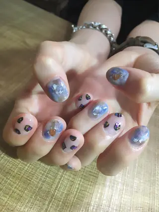 ショート ネイル ツメトマツゲ .のネイルデザイン