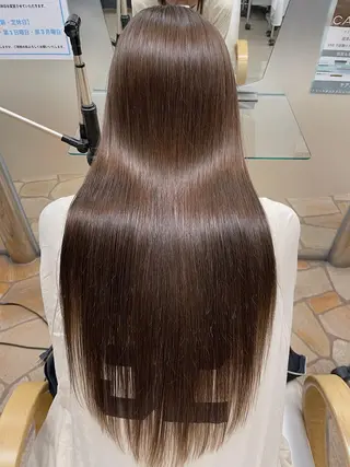 ロング ハットリ /北習志野のヘアスタイル