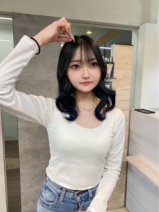 ミディアム MIREI /韓国風 ショート/大阪美容室のヘアスタイル