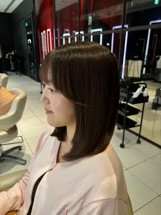 セミロング 野田 聖輝のヘアスタイル