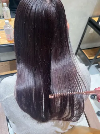 ミディアム カラー ヘアアレンジ yuuri🎀/大宮 /韓国ヘア/レイヤーのヘアスタイル